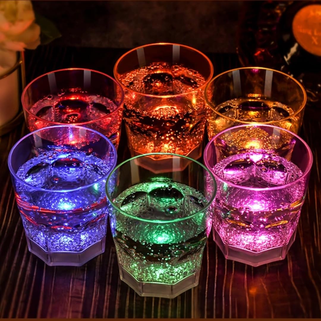 🥂LED Light Up Cups Wine Champagne Glass