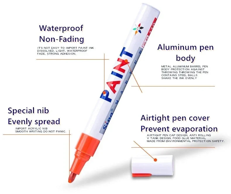 đ„Waterproof Tire Paint Pen