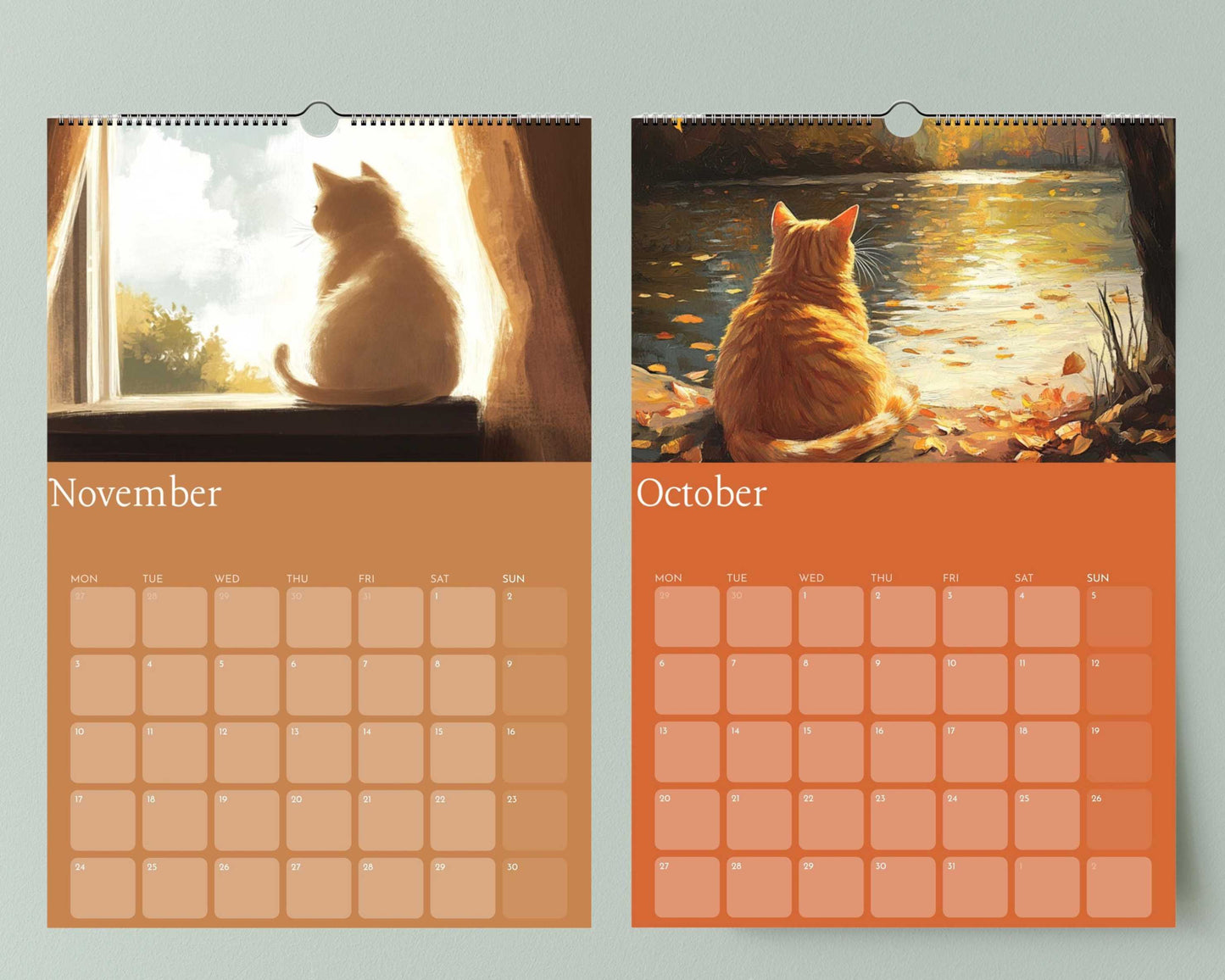 2025 Cats Wall Calendar