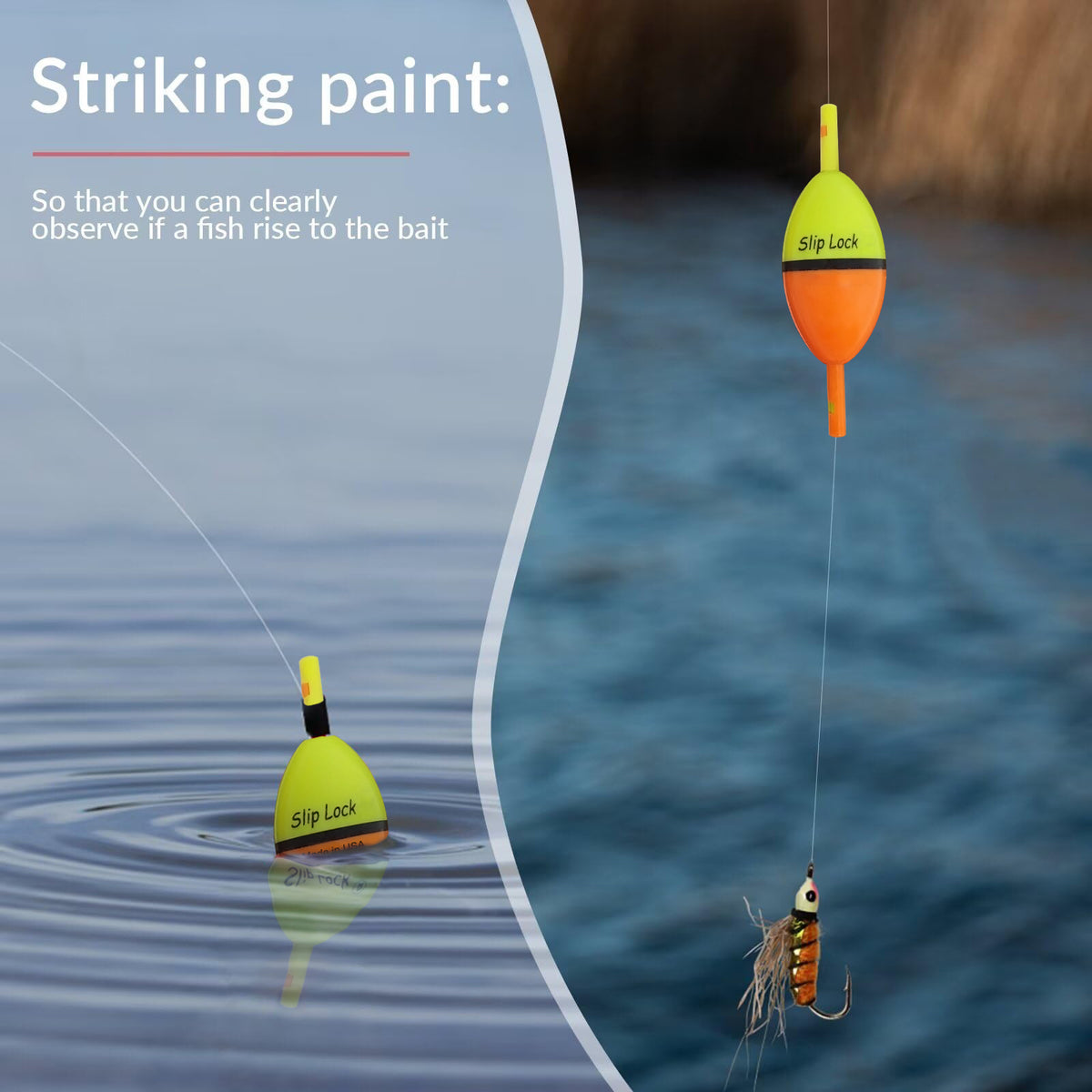 đ„Last day Clearance Sale 60% OFFđ„Slip Lock Bobbers for Slip Bobber Fishing