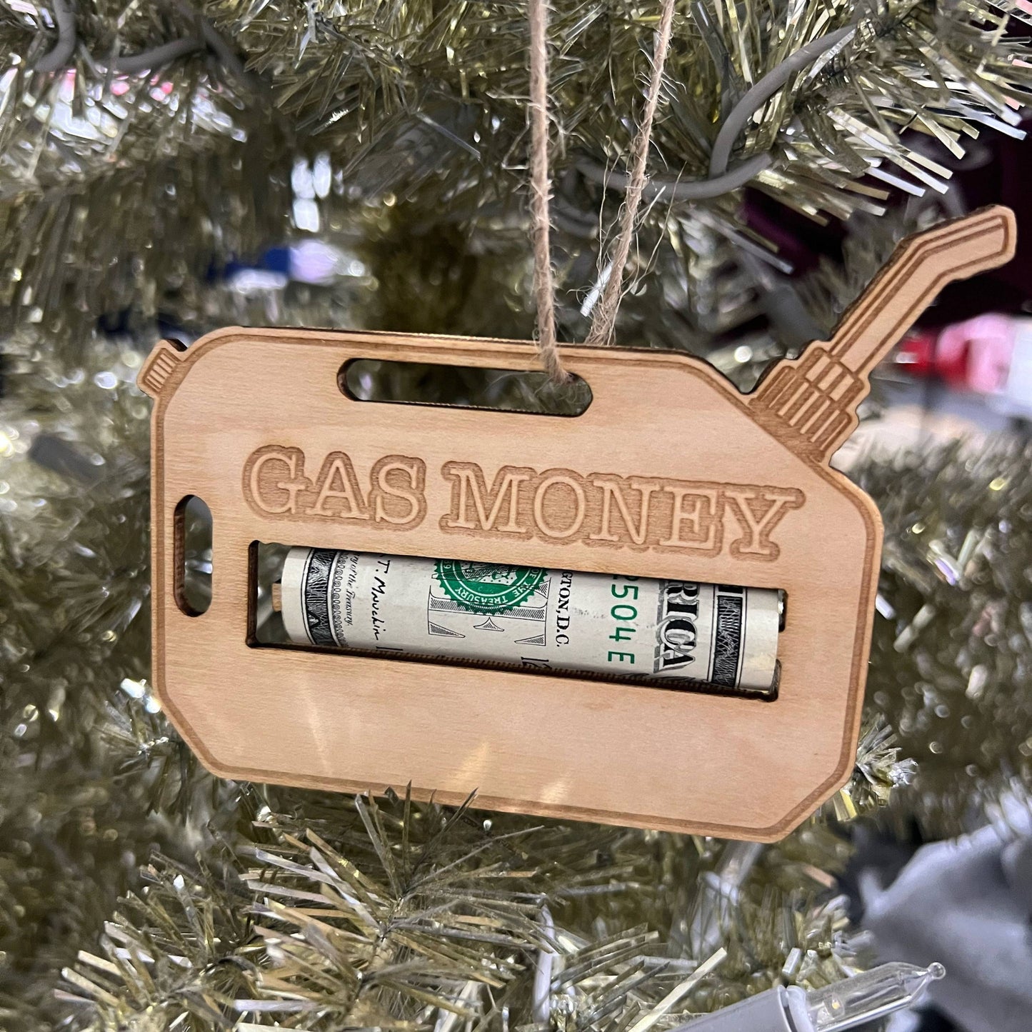 ⛽Gas Money Christmas Ornament💸