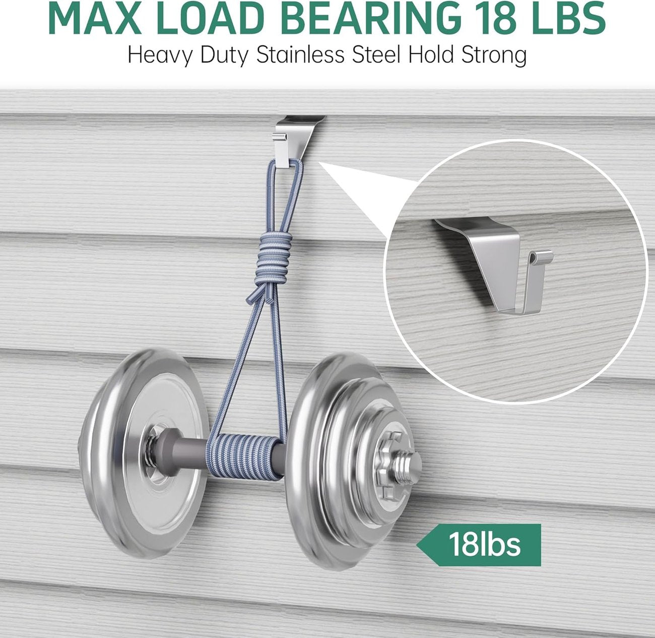 🎅Christmas Hot Sale Promotion-49% OFF-🛠️Nailless Siding Hanger