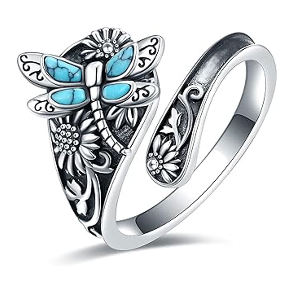 🐦Adjustable Hummingbird Spoon Ring💍