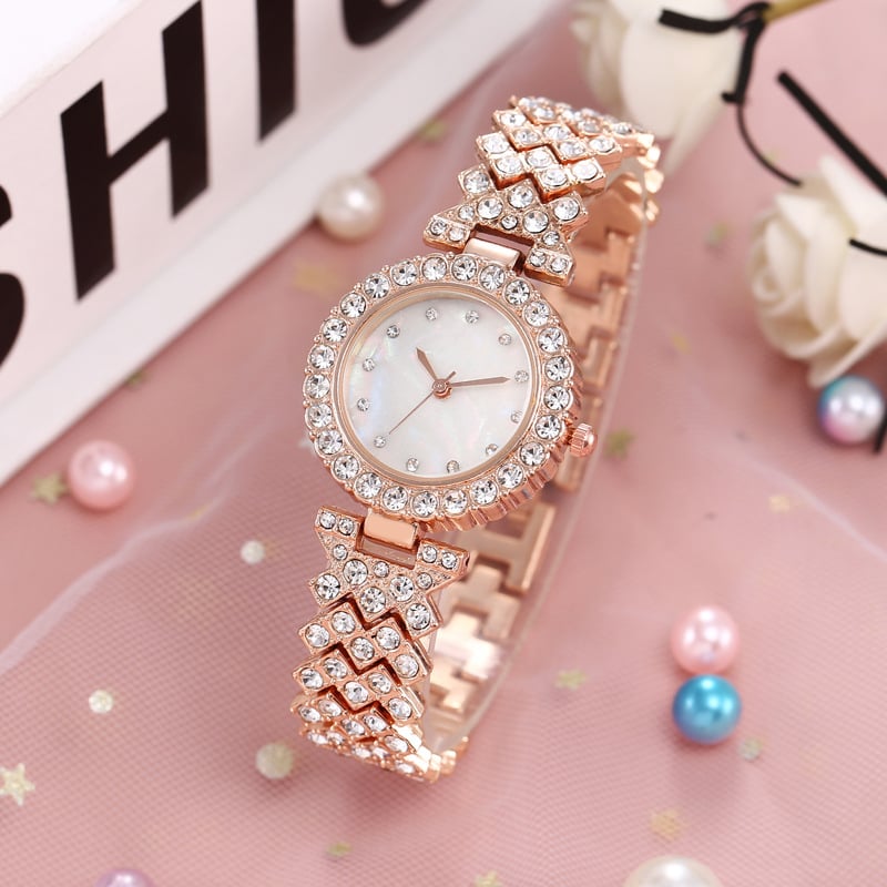 Luxury Women platinum Watch