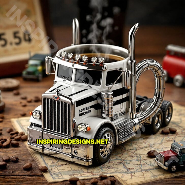 🔥Last 4 hours Sale: Save $30 -Handcrafted Truck Coffee mug