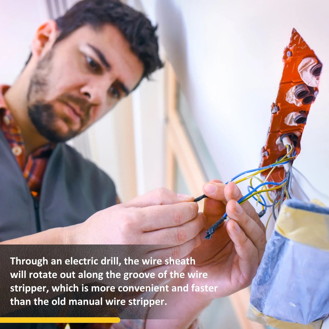 š„WiringPro Wire Stripping Tool & Wire Twister