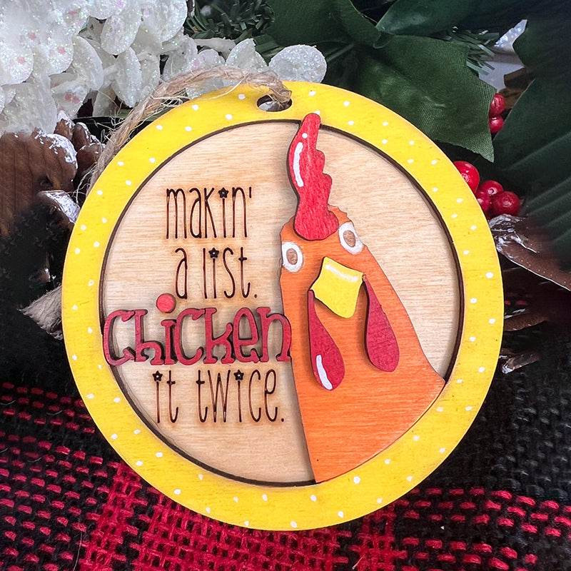 š„CHRISTMAS SALEš„Handmade Wooden Christmas Decorations