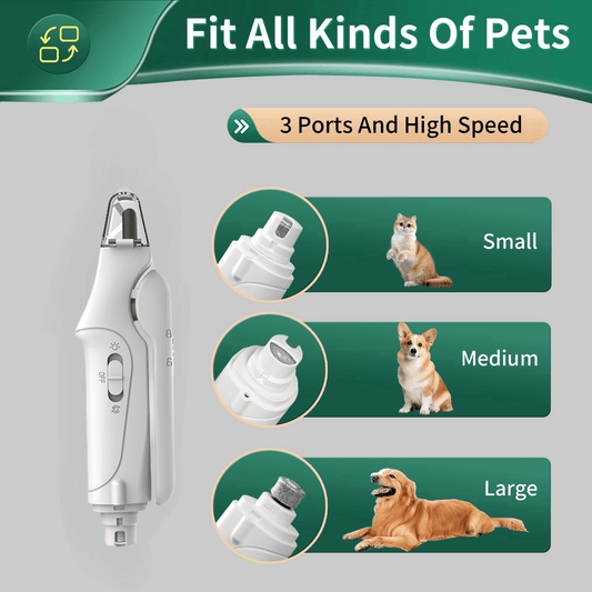 2-in-1 Pet Nail Grinder