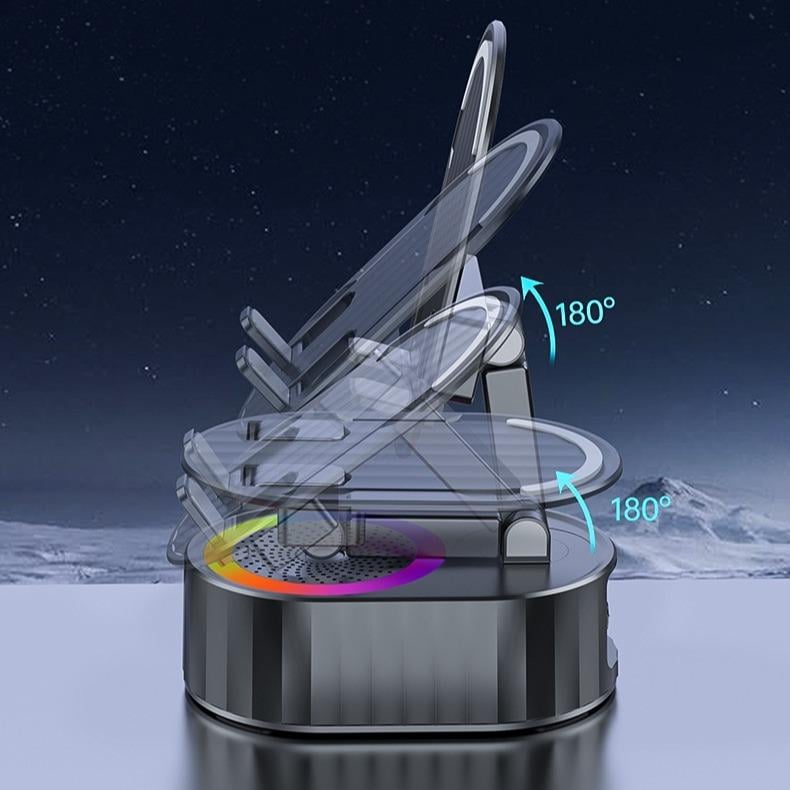 5-in-1 Bluetooth Audio Power Bank Ambient Lighting Bracket