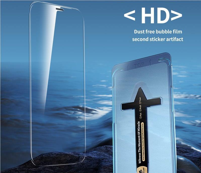 2025 New Upgraded Screen Protector For iPhone --Dust Free Without Bubbles
