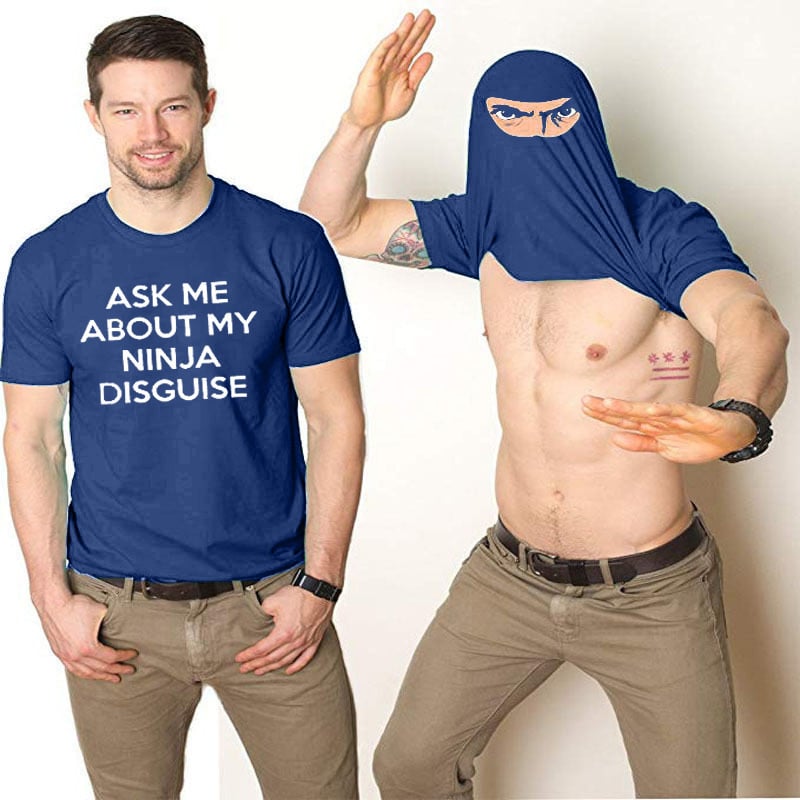 🔥LAST DAY PROMOTION 49% OFF 🔥 - 🎁🤣Ninja Disguise T-shirt