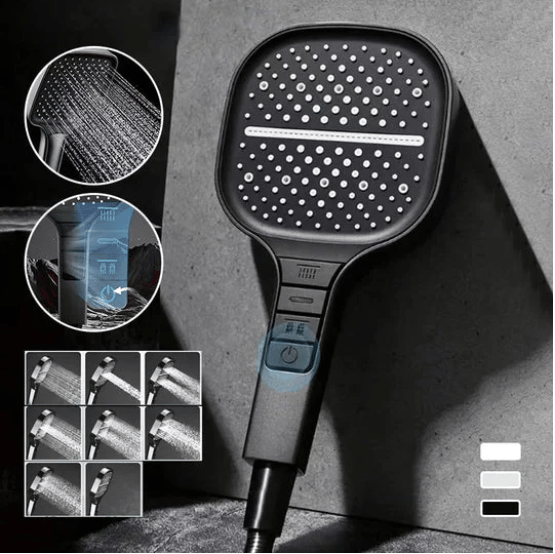 (๐ฅ48% OFF)8-speed Oversized Panel Pressurized Shower Head