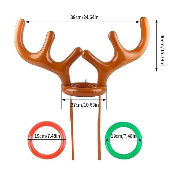 🌲Christmas Reindeer Ring Toss Game