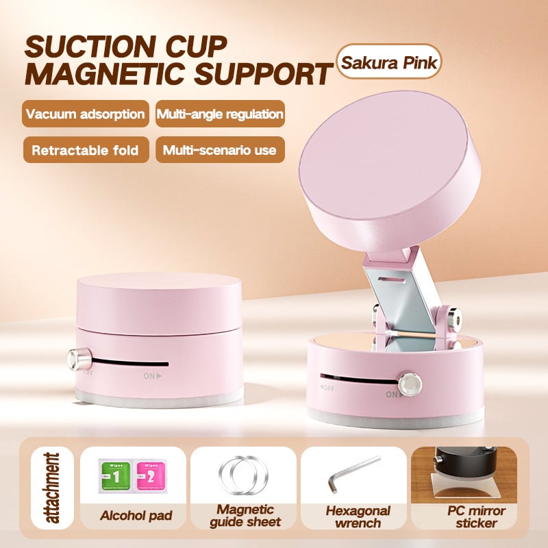 ⚡LAST DAY 50% OFF⚡🔥Foldable Portable Vacuum Magnetic Cell Phone Holder