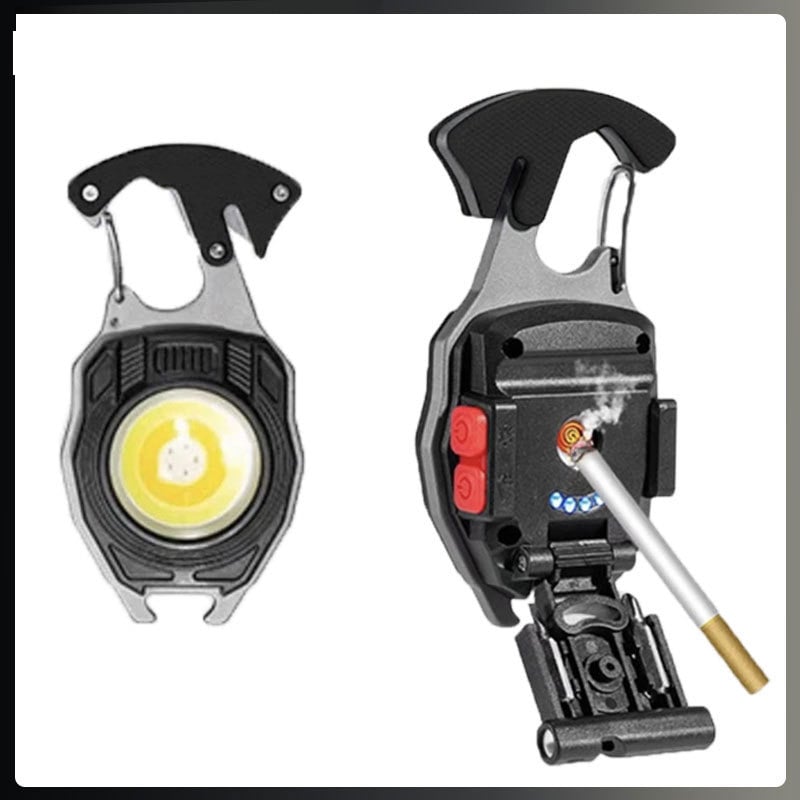 Multifunction Keychain Flashlight