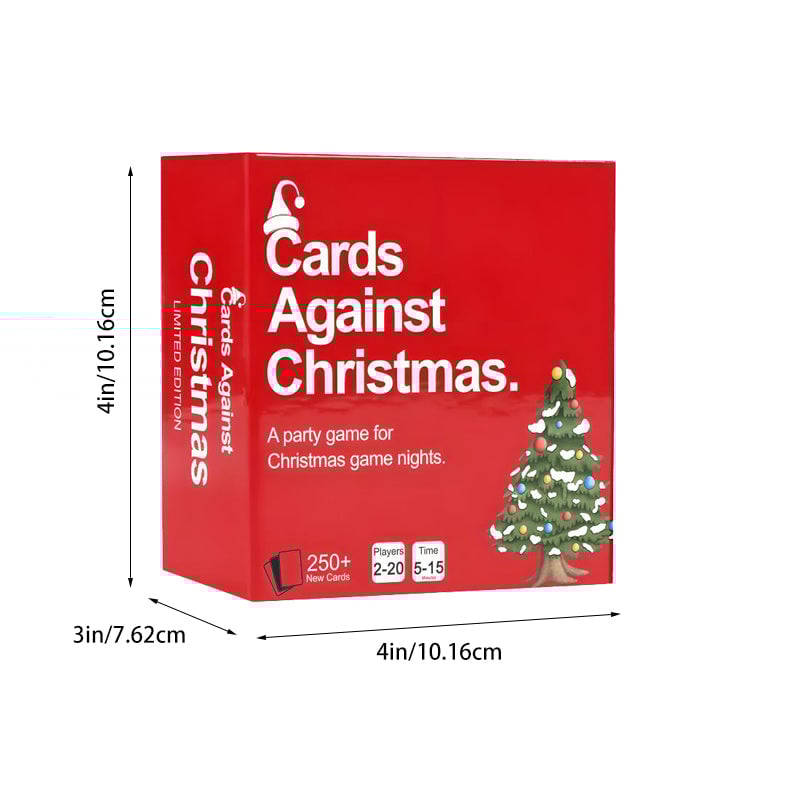 🔥LAST DAY 60% OFF🔥Cards Against Christmas - Game for Christmas Nights