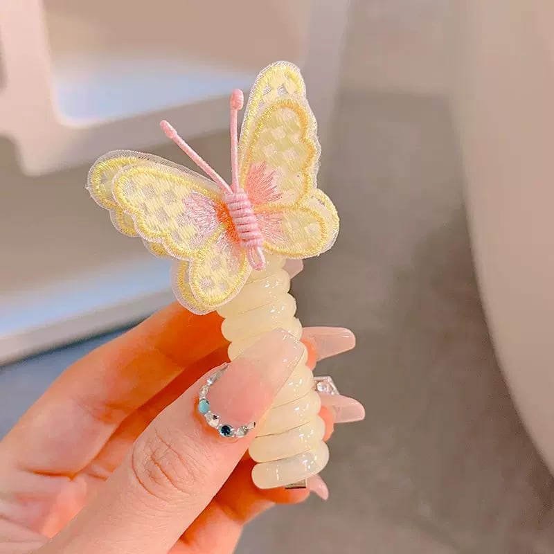 🎀Butterfly Telephone Wire Hair Bands
