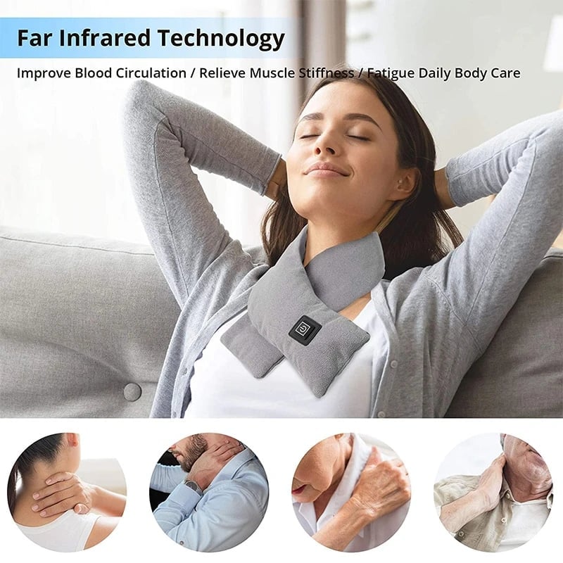 🔥Winter Hot Sale 70% OFF - 2025 New Intelligent Electric Heating Scarf