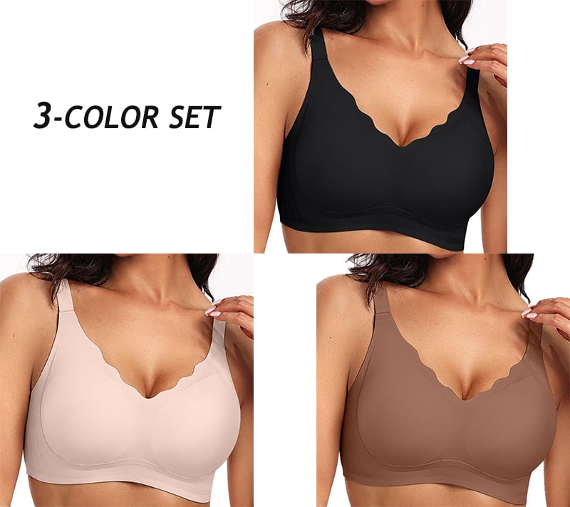 Summer Mega Sale 49% OFF💖Seamless Scalloped Push-Up Bra