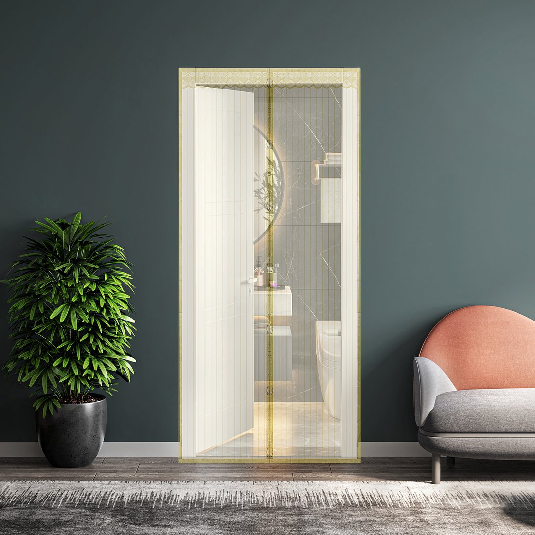 Magnetic Screen Door