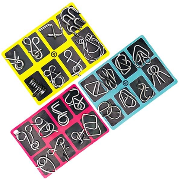 🔥Metal Puzzle Ring,Educational intellectual Toys IQ Toys,Metal Brain teaser Puzzles