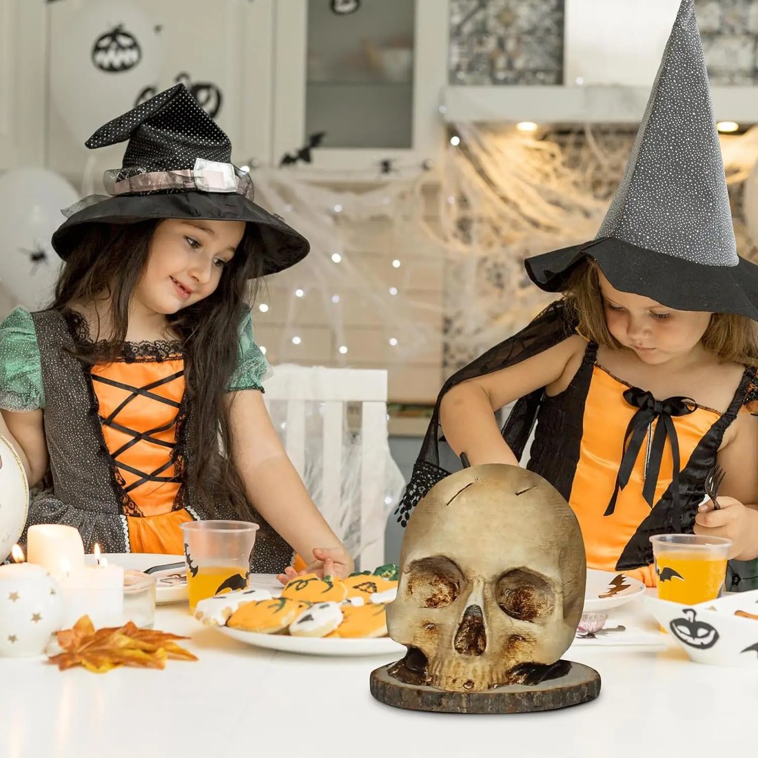 Skull Knife Holder for Kitchen Storage