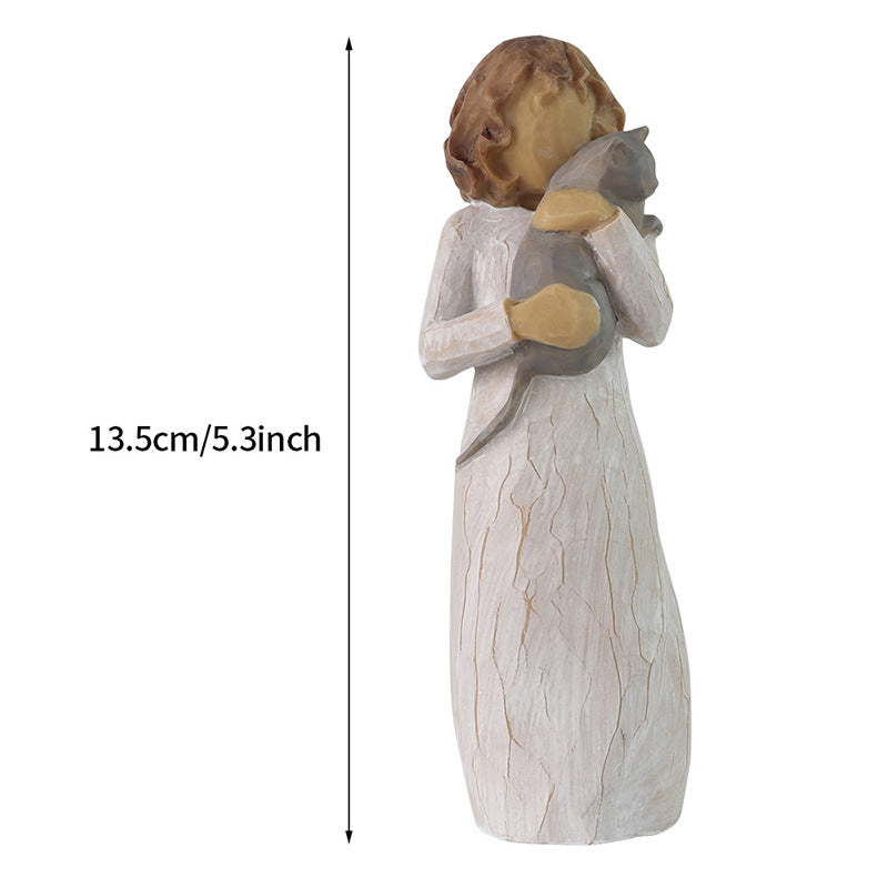 🔥Last Day 70% OFF🔥Angel of Friendship Dog Monument Figurine