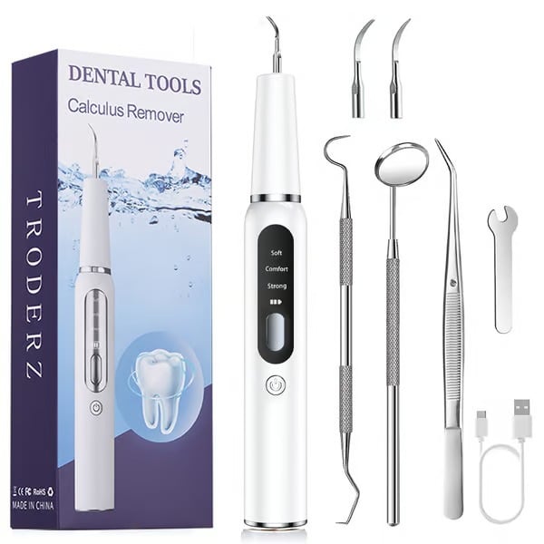 🔥LAST DAY 49% OFF🔥Plaque/Tartar Remover for Teeth, Dental Calculus Remover Teeth Cleaning Kit