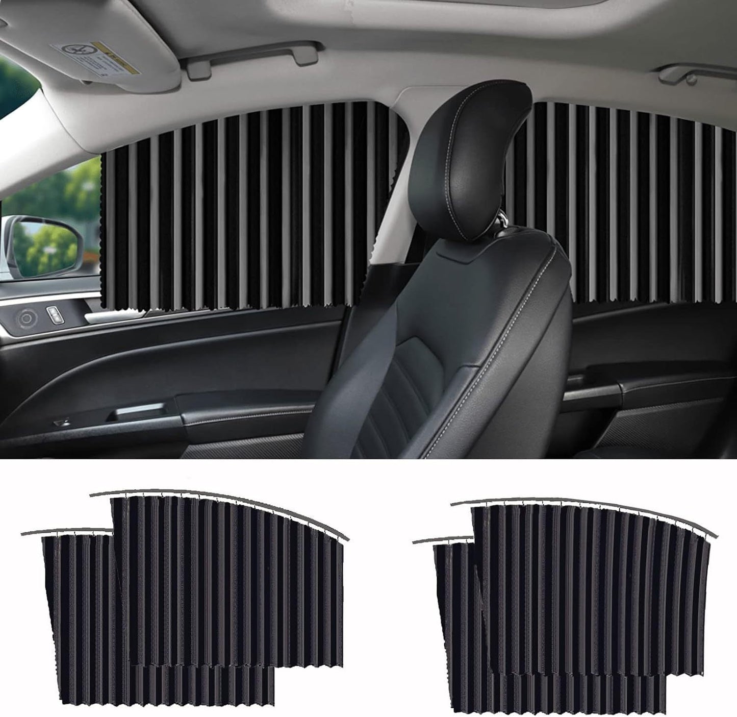 49% OFFđ„Universal Fit Magnetic Car Side Window Privacy Sunshade