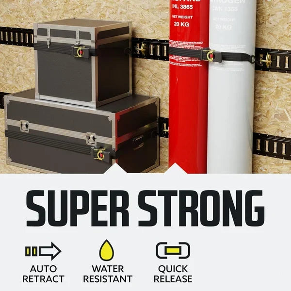 🔥🔥 Retractable Auto Ratchet Strap