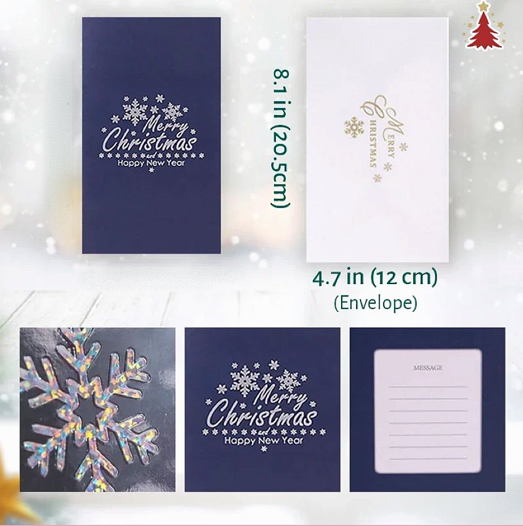 🎄Christmas Sale 49% Off - 3D Christmas Handmade Cards
