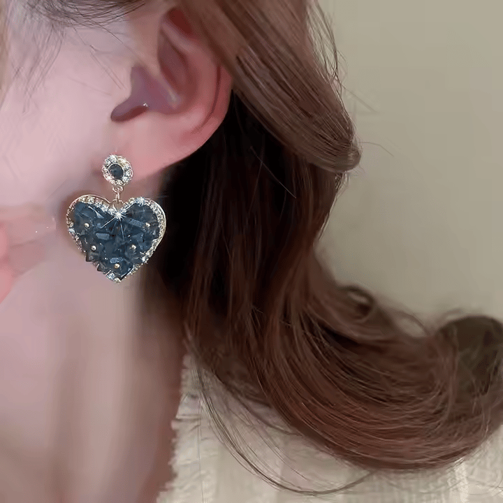 80% OFF Today Only! (4.8/5⭐⭐⭐⭐⭐)💕-Fashion Heart Earrings