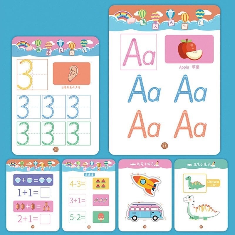 40% OFFđ„Educational Magical Tracing Workbook Set