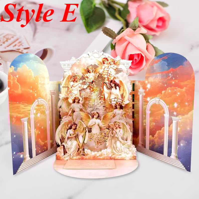 🎄🎅Early Christmas Promotion - 49% OFF🎄Handcrafted 3D Nativity Scene Christmas Scene Greeting Card