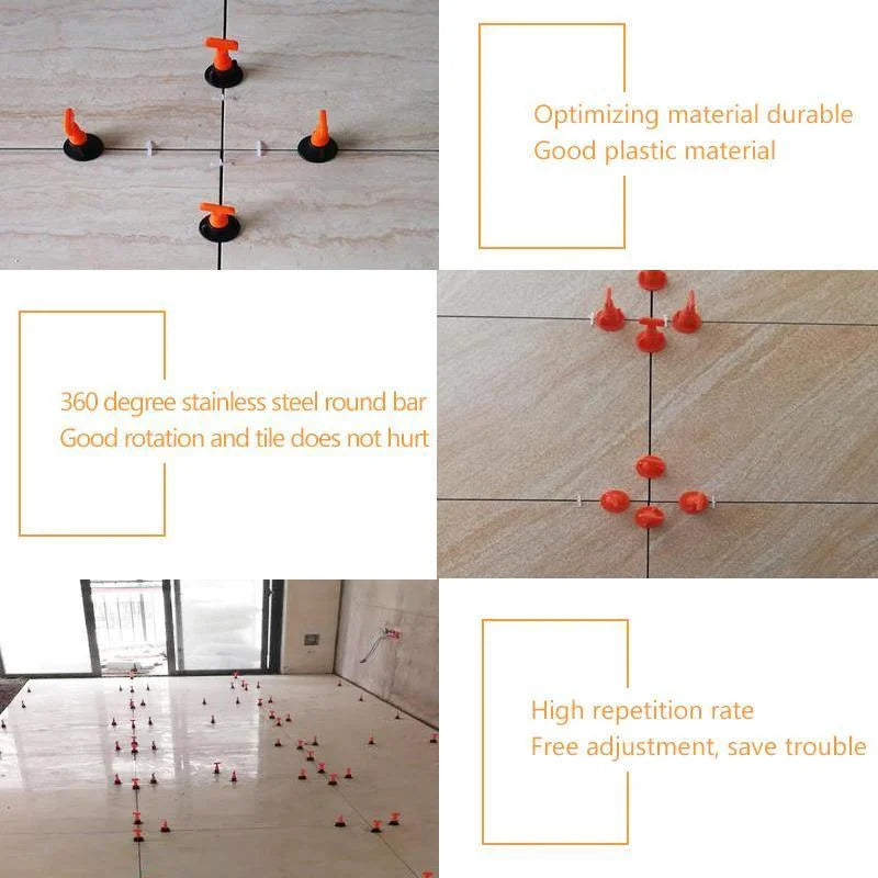 (๐New Year Hot Sale-30% OFF)Tile Leveling System (50PCS Pack)