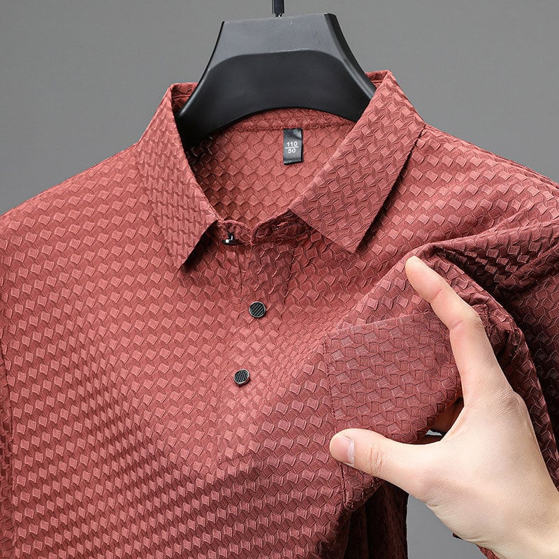 🎉Men's textured short sleeve shirt🎉