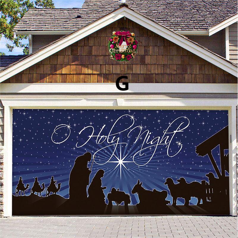 🎄Last Day Sale 49% OFF - Christmas 2024 Reusable Garage Door Decoration