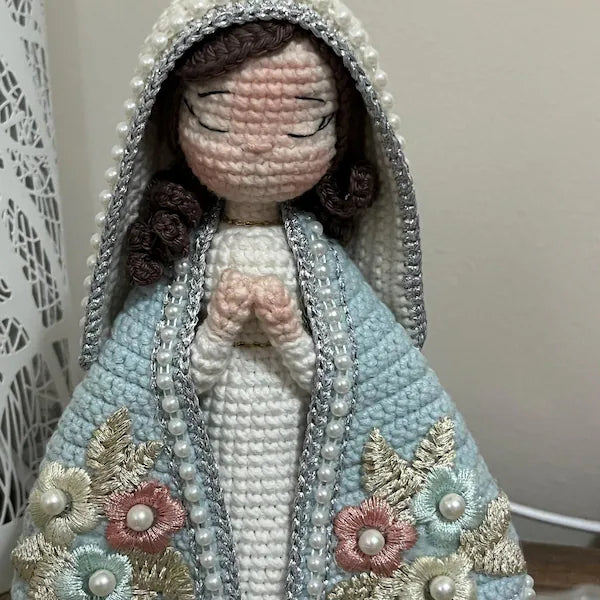 ๐๐Holy Family Crochet Doll