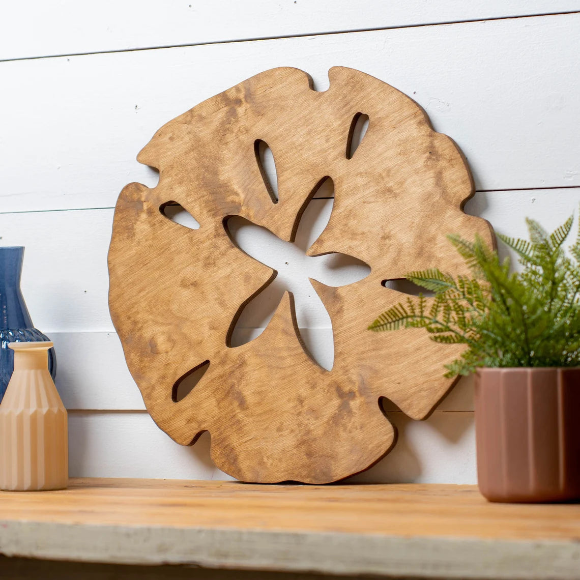 🌊Wooden Sand Dollar Wall Decor