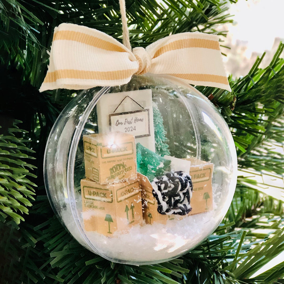 2024 Funny Handmade Christmas Ornament