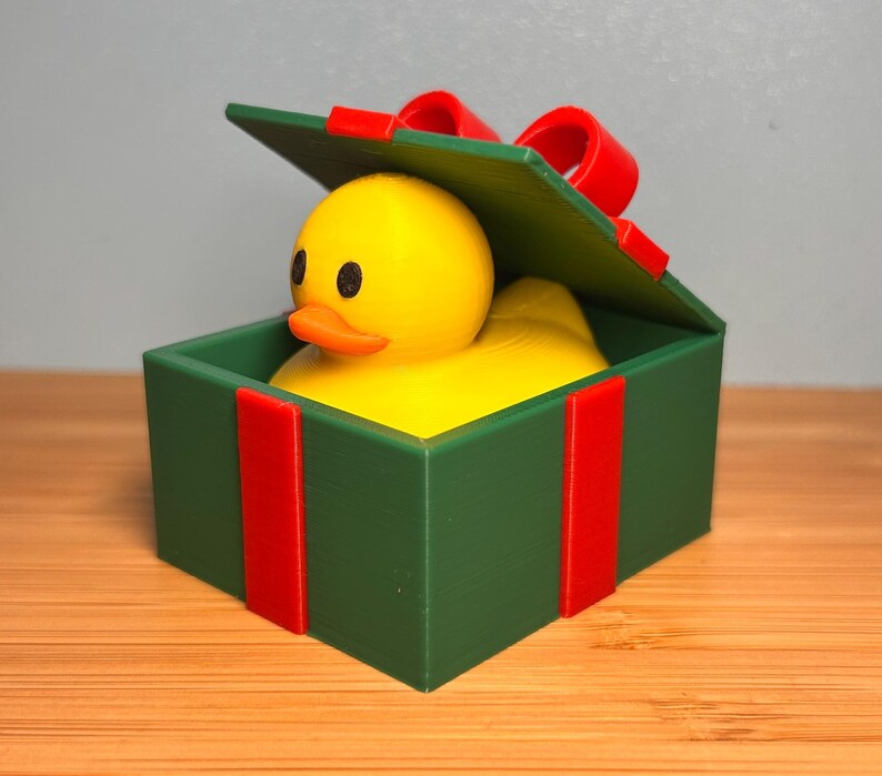π¦π Adorable Duck in a Present Ornament