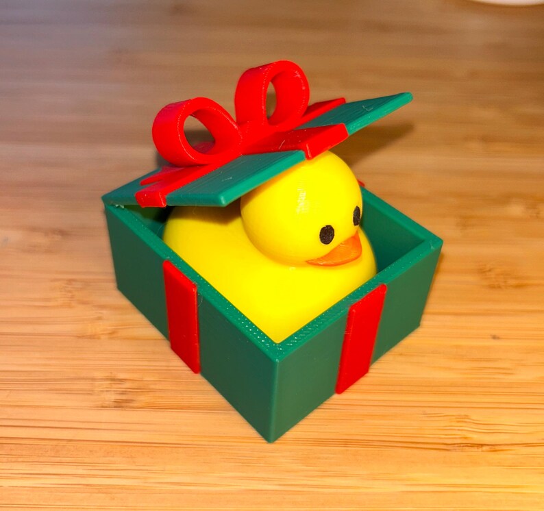π¦π Adorable Duck in a Present Ornament