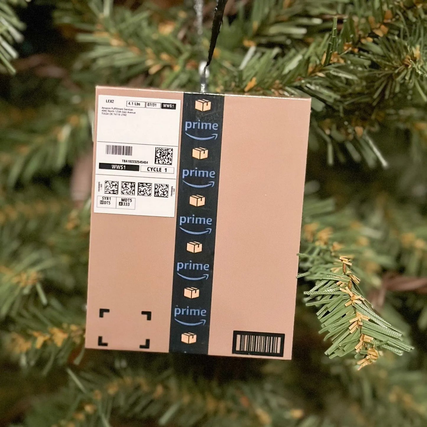 🤣🎁Funny Christmas Giftbox Ornament