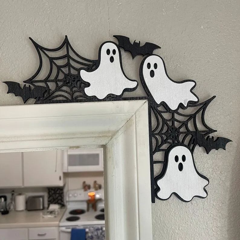 🎃Halloween Gift 50% Off--Metal Halloween Door Topper