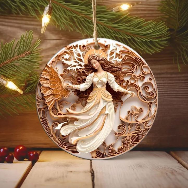 3D Catholic Christmas Ornament