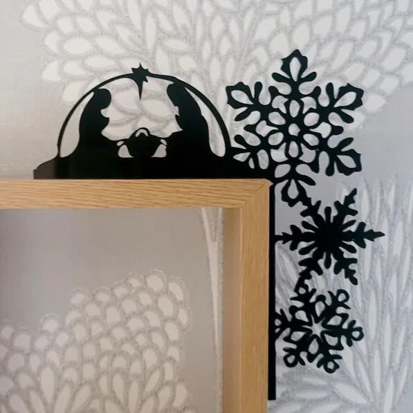 🔥🔥LAST DAY BIG SALE--Metal Nativity Scene Door Topper