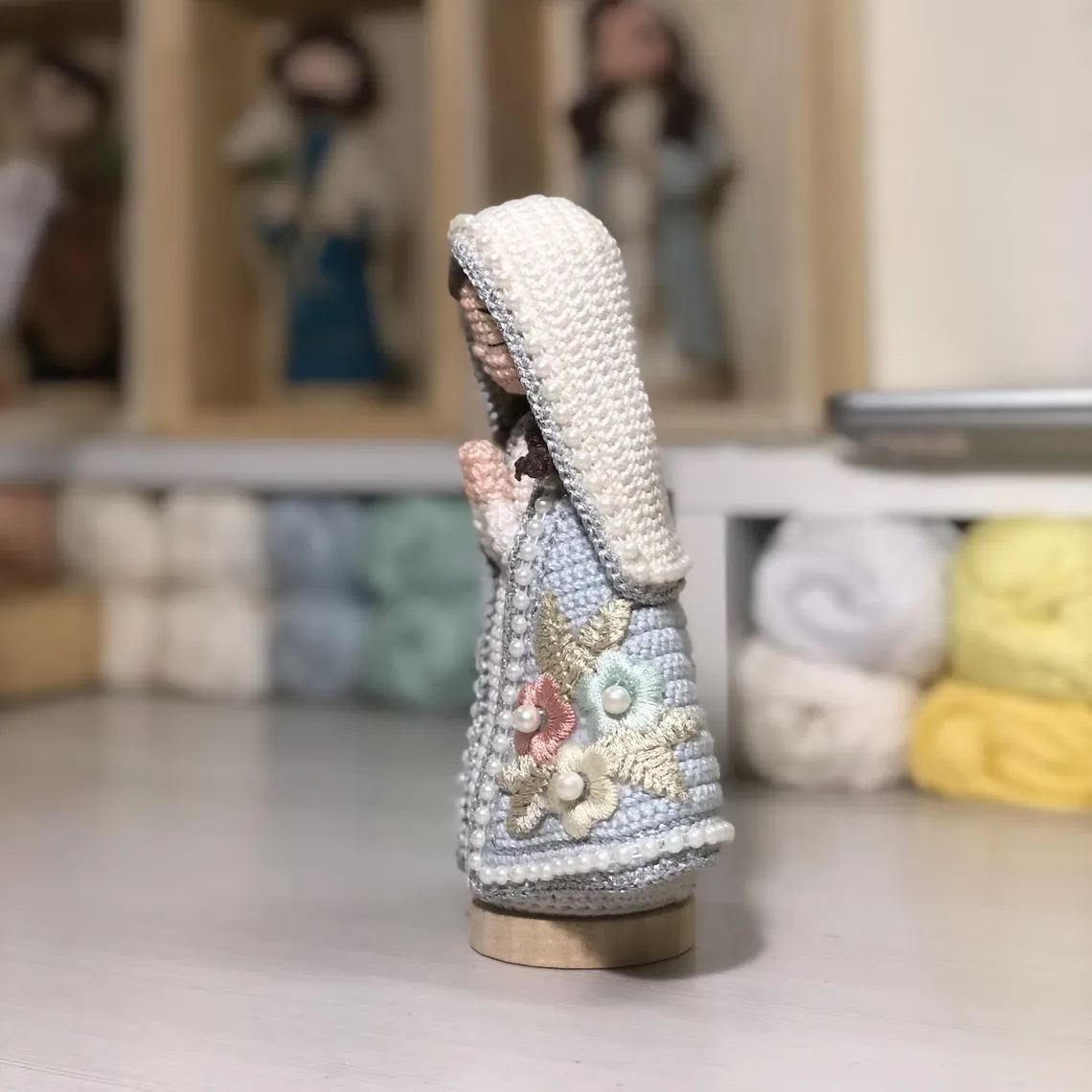 ๐๐Holy Family Crochet Doll