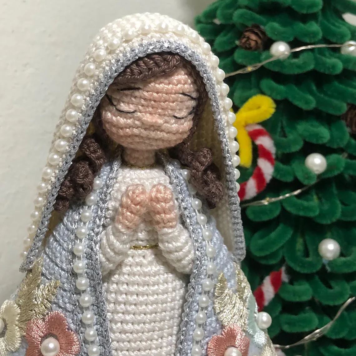 ๐๐Holy Family Crochet Doll