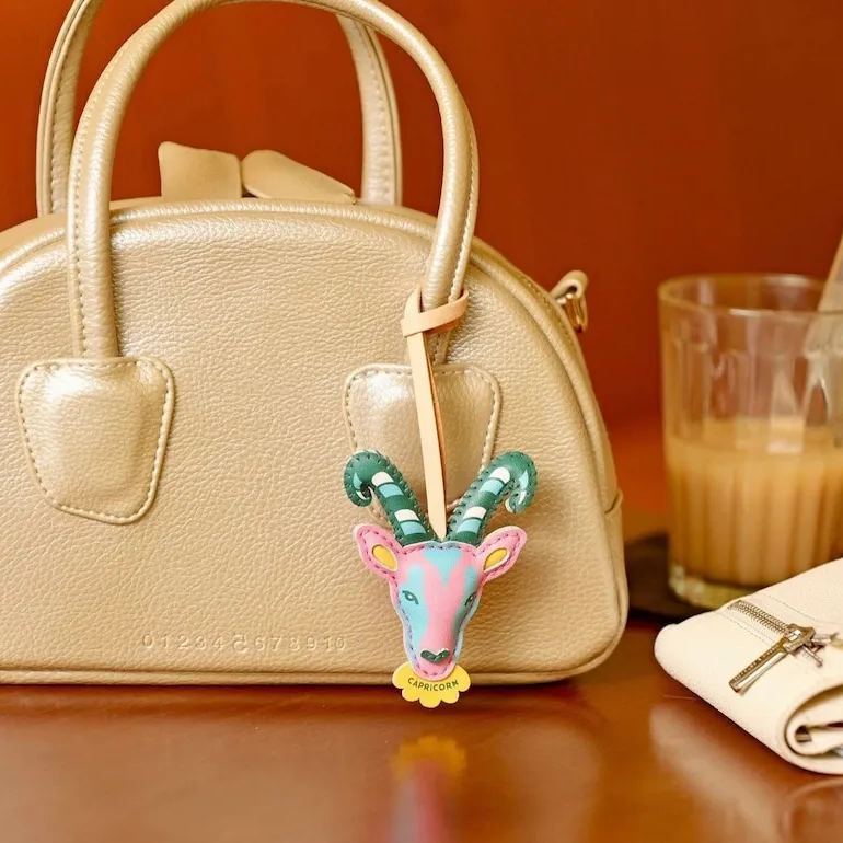 🌟Zodiac Signs Purse Charm Chain