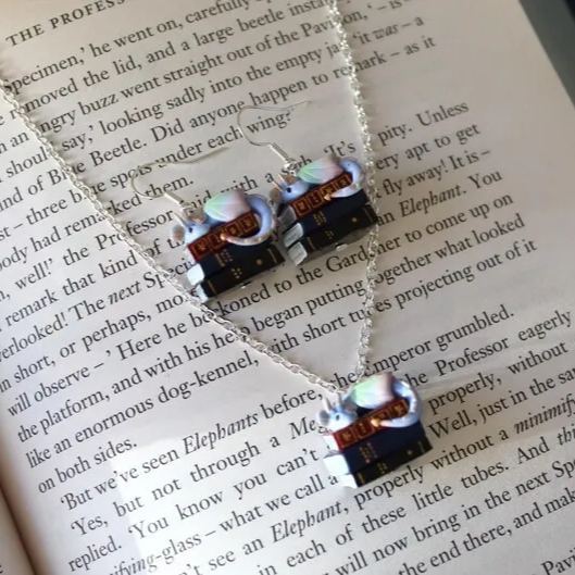 🔥🔥LAST DAY BIG SALE--Book Dragon Necklace